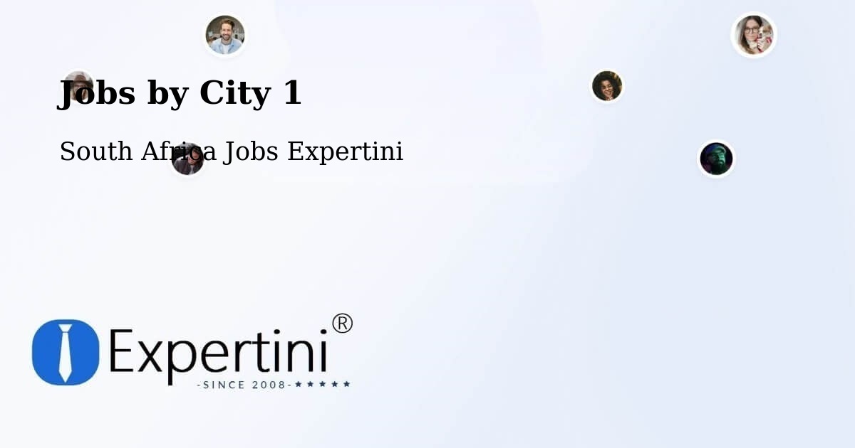 City Jobs in South Africa - Expertini